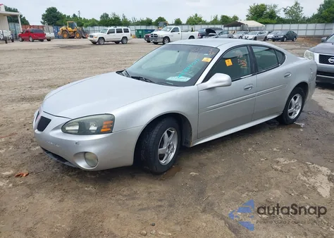 2004 Pontiac Grand Prix Gt2 from USA, damaged, VIN 2G2WS522041130844